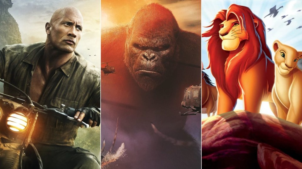 Jumanji, Kong a Lví král